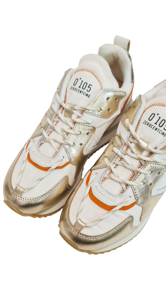 0-105 TREK UP GOLD TRAINERS