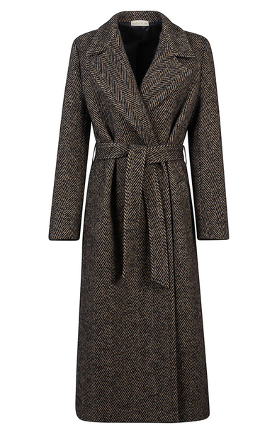 PUROTATTO NERO TWEED COAT