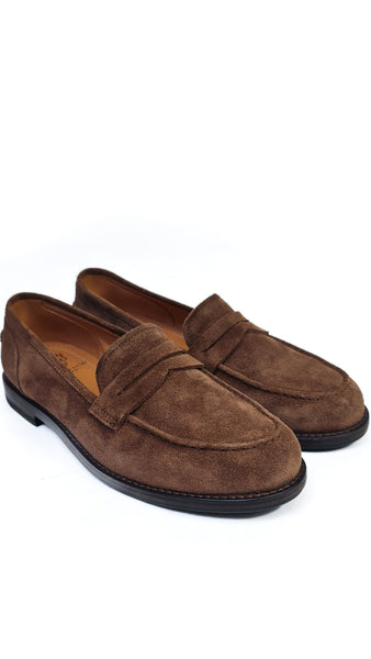 ALBERTO FASCIANI BRENDA HAVANA LOAFERS