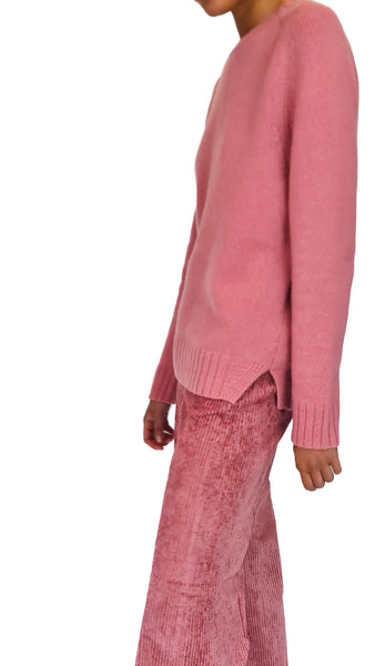 PUROTATTO ROSA CASHMERE ROUNDNECK JUMPER