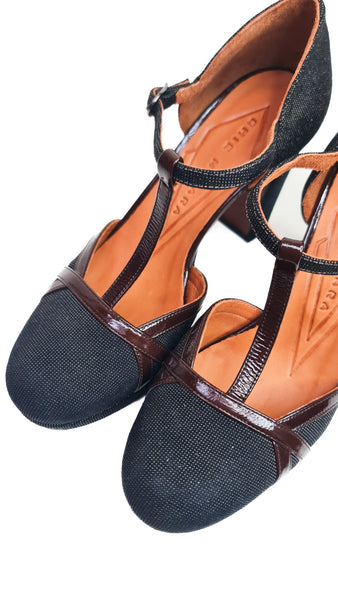 CHIE MIHARA CAZAKO SUCRE CHOCO SHOES