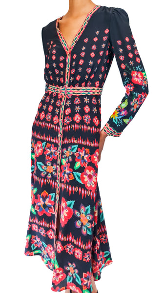SALONI LEA CORDIA SHIRT DRESS