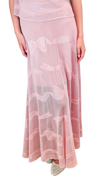 CECILIA PRADO MALU ROSA SKIRT