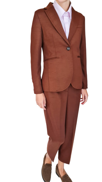 CIRCOLO TERRACOTTA LUX SHORT BLAZER