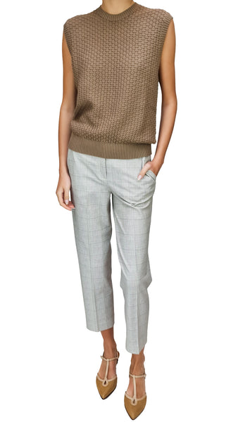 CIRCOLO SABBIA PIQUET TROUSERS