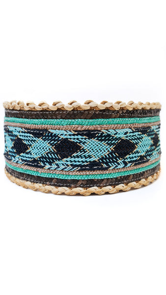 EXQUISITE J RAFFIA BELTS