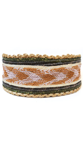 EXQUISITE J RAFFIA BELTS