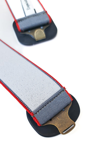 EXQUISITE J PINK RED GEO BELT