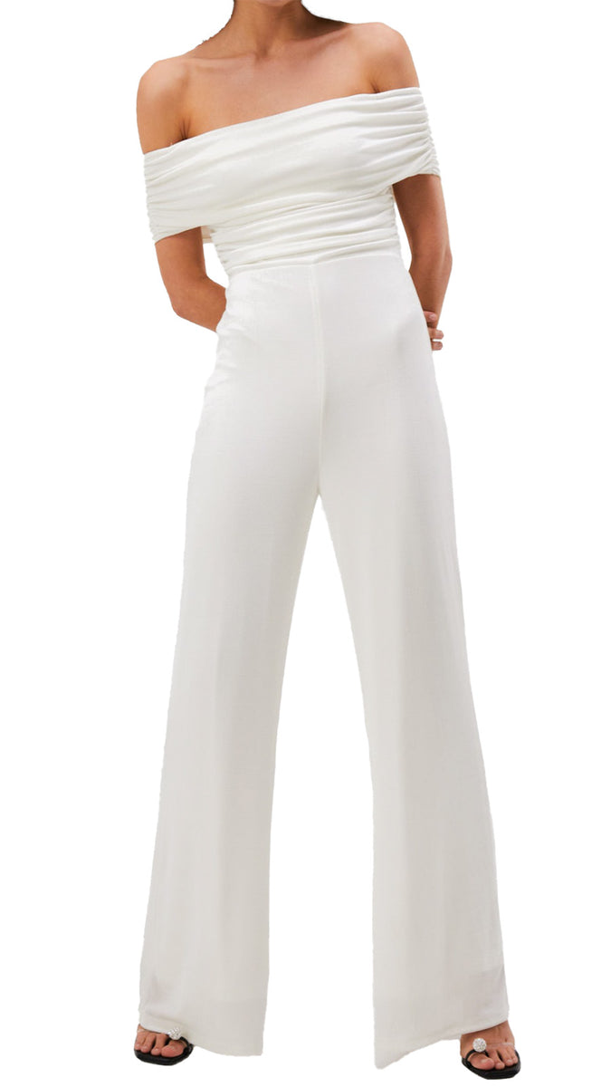 MISHA DEACON IVORY JUMPSUIT Shop Nina