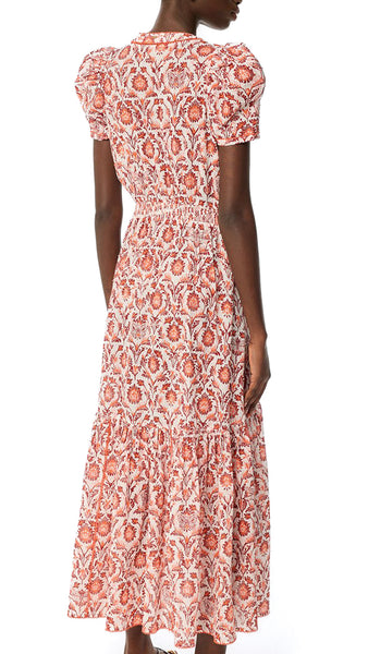 POUPETTE ST BARTH BABA PINK LONG DRESS