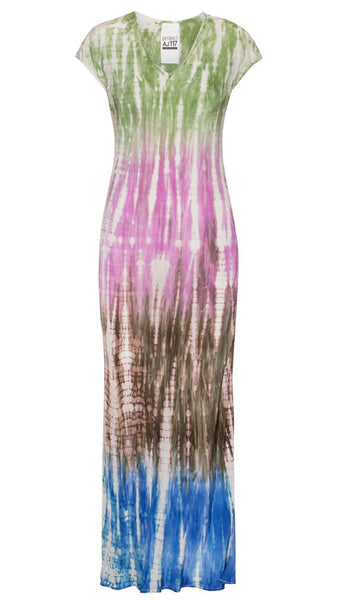 PROJECT AJ117 FILUCA LILAC GREENS DRESS