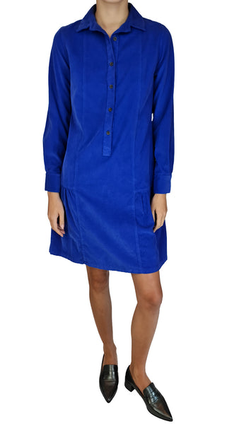 ROSSO35 BLUEBERRY SHORT CORD DRESS