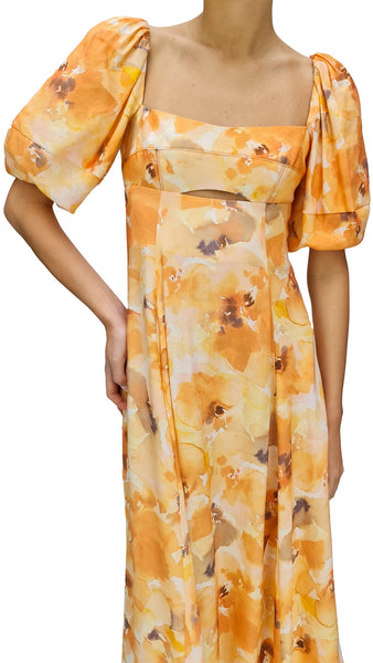 SIGNIFICANT OTHER PAINTED POPPY LOIS DRESS