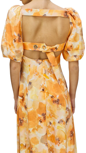 SIGNIFICANT OTHER PAINTED POPPY LOIS DRESS