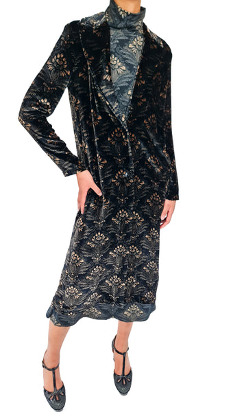 SIYU BOECIO VELVET COAT