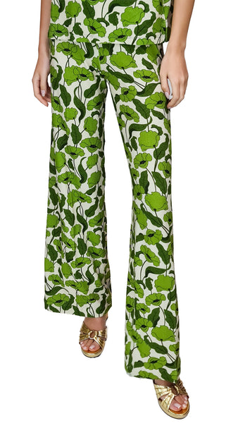 PANTALONE SHELLEY SPUGNA VERDE SIYU
