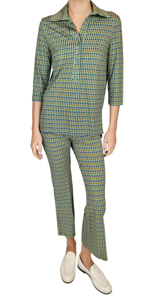 CAMICIA SIYU IN CREPE LATERALE