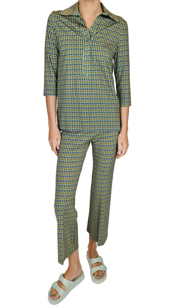 PANTALONI IN CREPEP LATERALI SIYU