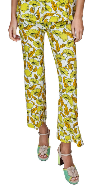 SIYU YELLOW SPUGNA PANTS