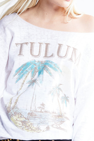 RECYCLED KARMA TULUM BELL SLEEVE