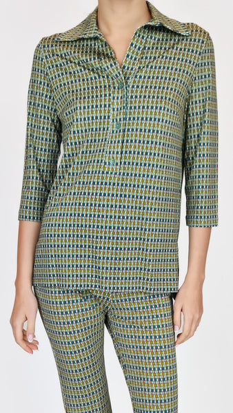 CAMICIA SIYU IN CREPE LATERALE