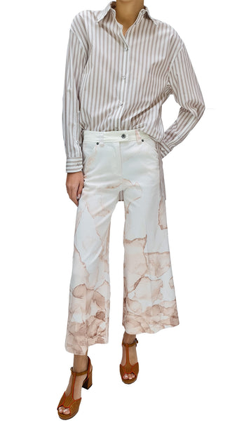 TRUE ROYAL MARGOT ROSE WATER TROUSERS