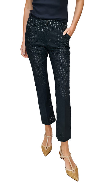 TRUE ROYAL GOLD TROPEZ NERO TROUSERS