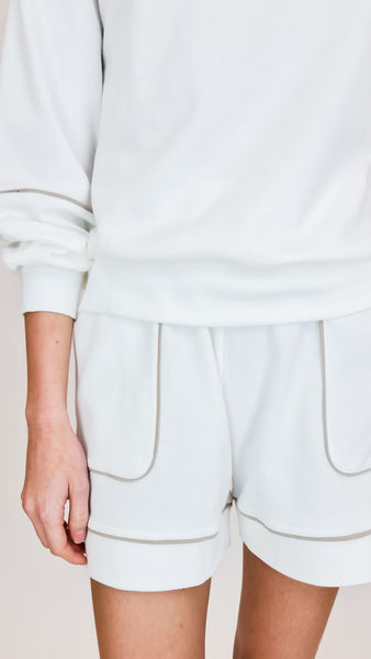 PUROTATTO LATTE SWEAT SHORTS