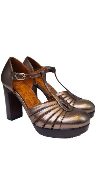 ZAPATOS CHIE MIHARA DALI PLOMO