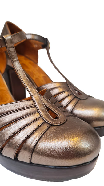 ZAPATOS CHIE MIHARA DALI PLOMO