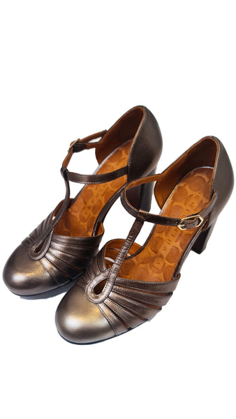 ZAPATOS CHIE MIHARA DALI PLOMO