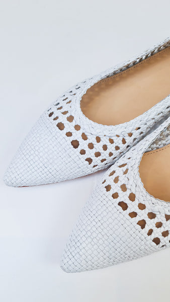 BAILARINA PLANA DRAGON DIFFUSION BLANCO