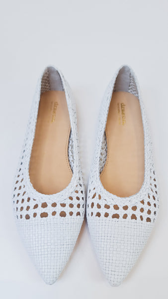 BAILARINA PLANA DRAGON DIFFUSION BLANCO