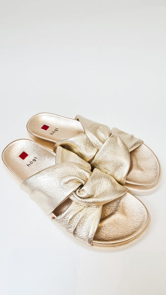 SANDALIAS ACOGEDORAS HOGL ORO