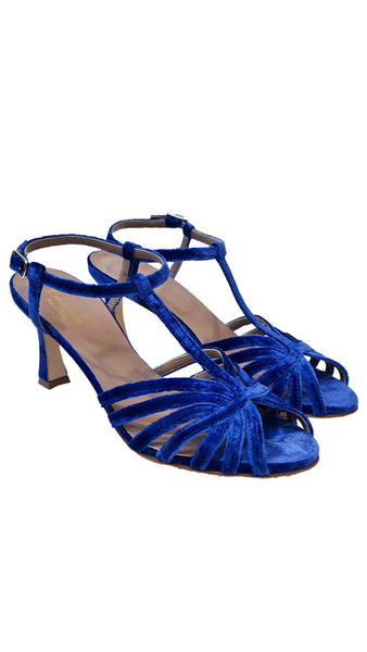 TACONES CHEVILLE OFELIA TERCIOPELO