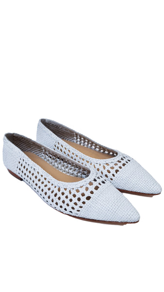 BAILARINA PLANA DRAGON DIFFUSION BLANCO