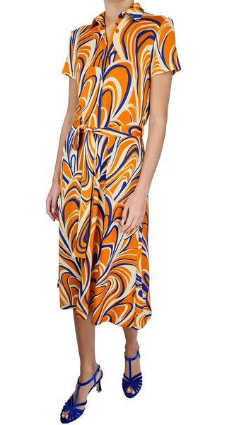 SIYU BUBBLE CREPE DRESS