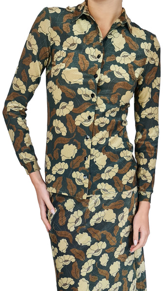 CAMISA SIYU NERO SHELLEY ORO