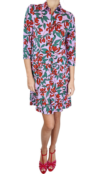 VESTIDO CREPÉ ALINA VIOLETA SIYU