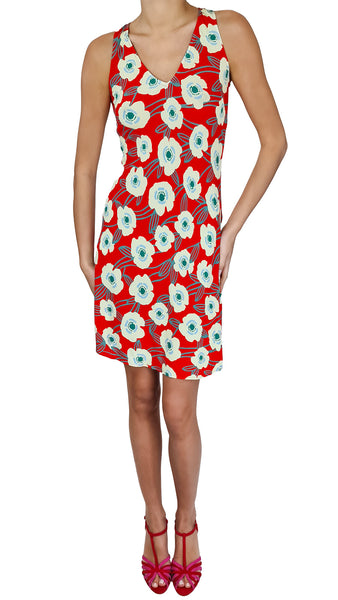 SIYU POPPY SIMONE CREPE DRESS