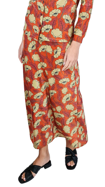 FALDA SIYU NARANJA SHELLEY ORO