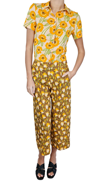 CAMICIA SIMONE SIYU GIALLA