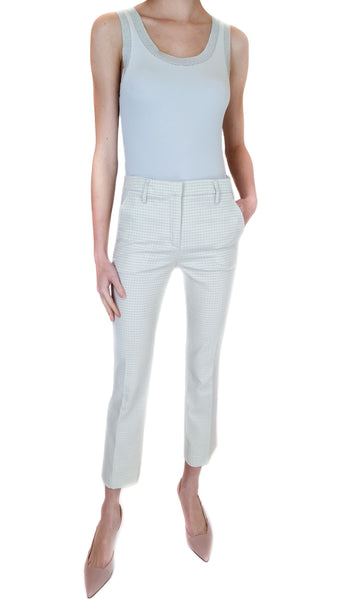 TRUE ROYAL ROSS SPARKLING BIANCO TROUSERS