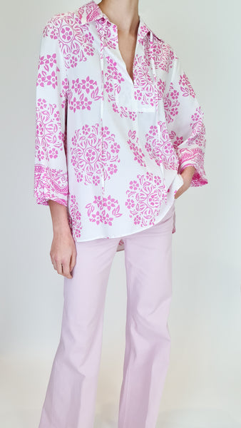 BLUSA TRUE ROYAL BAHAMAS ROSA