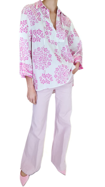 BLUSA TRUE ROYAL BAHAMAS ROSA