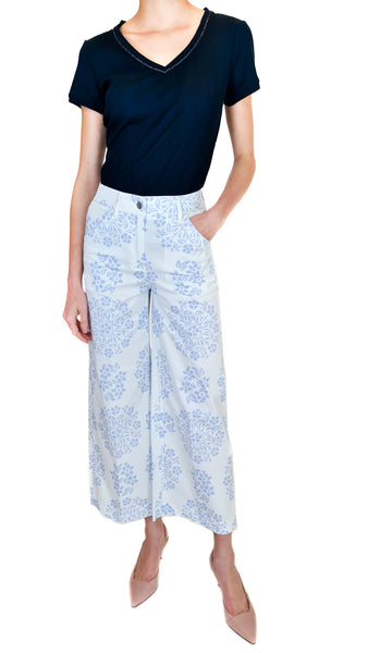 TRUE ROYAL MIRELLE AZZURRO TROUSERS