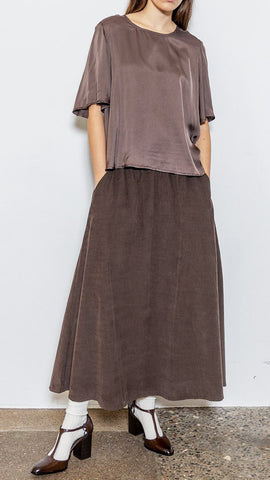 PROJECT AJ117 HAILEY COFFEE SKIRT