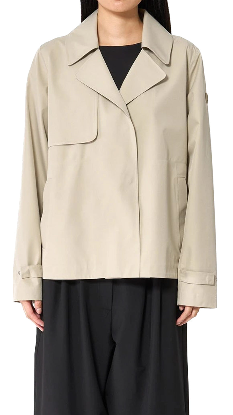 TANTÄ NIWL STONE GREY RAIN COAT