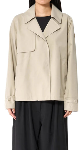 TANTÄ NIWL STONE GREY RAIN COAT