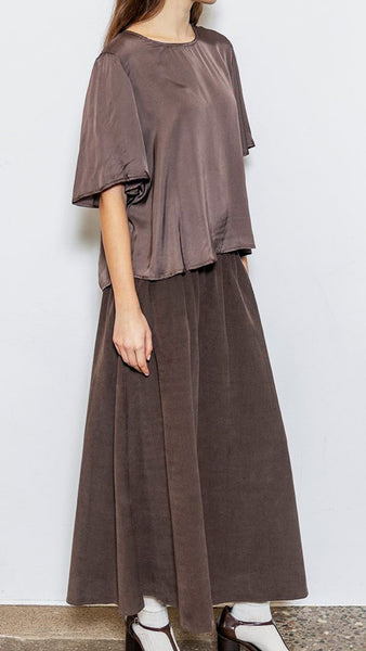 PROJECT AJ117 HAILEY COFFEE SKIRT